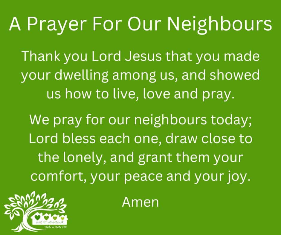 A Prayer For our neighbours